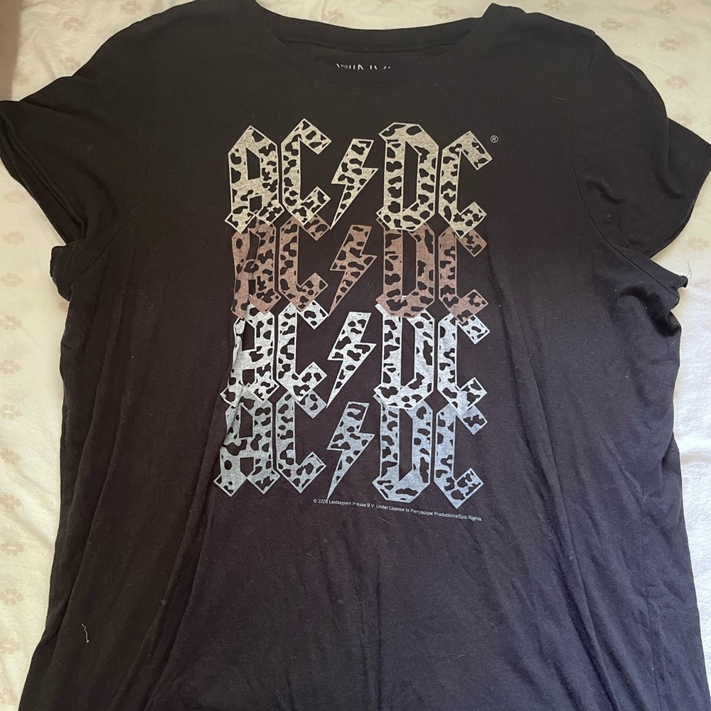 Torrid AC/DC Vinyl Icons Graphic Tshirt